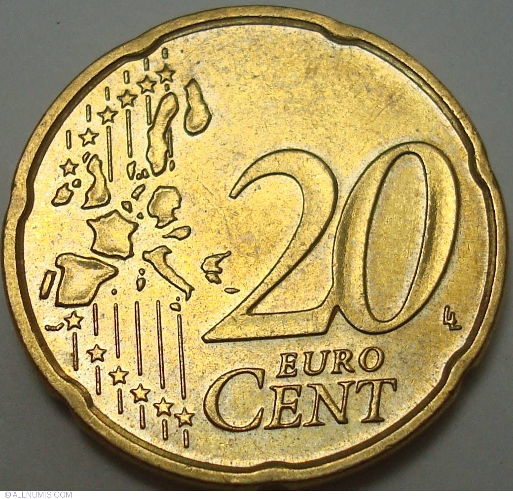 20 cent euro 2002 eire coin value