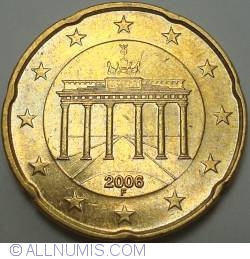 20 Euro Cenţi 2006 F