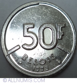 Image #1 of 50 Francs 1993 (Belgie)
