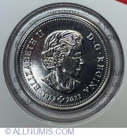 Image #2 of 5 Cents 2023 - 70 years of Reign - Posthumous