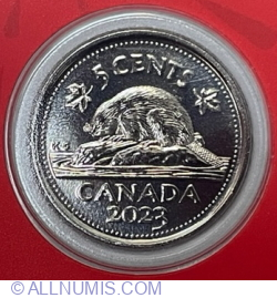 Image #1 of 5 Cents 2023 - 70 years of Reign - Posthumous