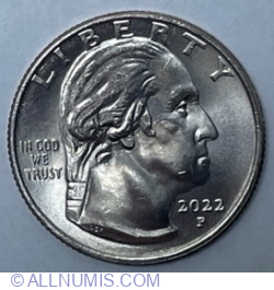 Image #2 of Quarter Dollar 2022 P - Nina Otero-Warren