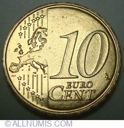 10 Euro Cent 2018 A