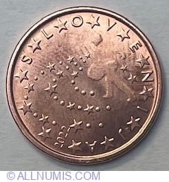 Image #2 of 5 Euro Cent 2022