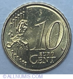 10 Euro Cent 2021 J