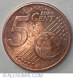 5 Euro Cent 2021 J