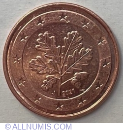 5 Euro Cent 2021 J
