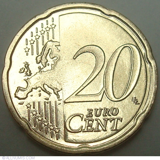 euro 20 cent coin value