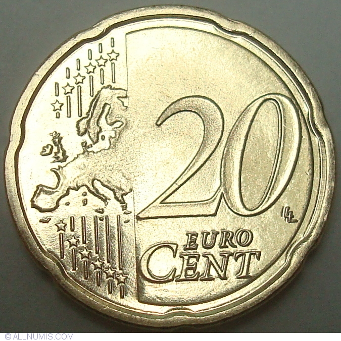 what is 20 cent euro worth