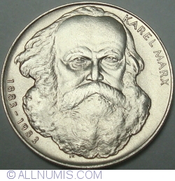 Image #2 of 100 Korun 1983 - Karl Marx