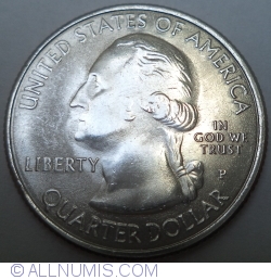 Image #1 of Quarter Dollar 2016 P - Theodore Roosevelt