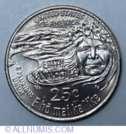 Quarter Dollar 2023 P - Edith Kanakaʻole