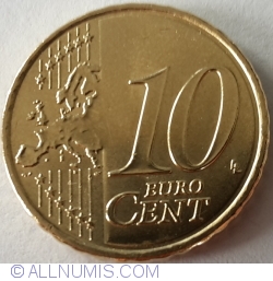 Image #1 of 10 Euro Cent 2015