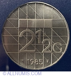 2-1/2 Gulden 1985