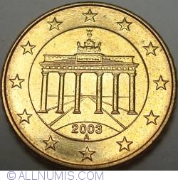 Image #2 of 10 Euro Cenţi 2003 A
