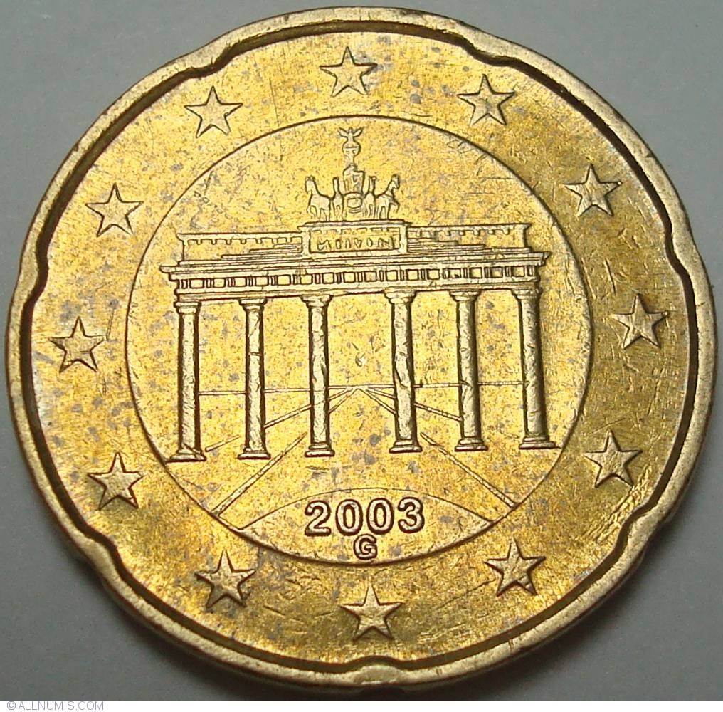 2002 20 euro cent worth germany