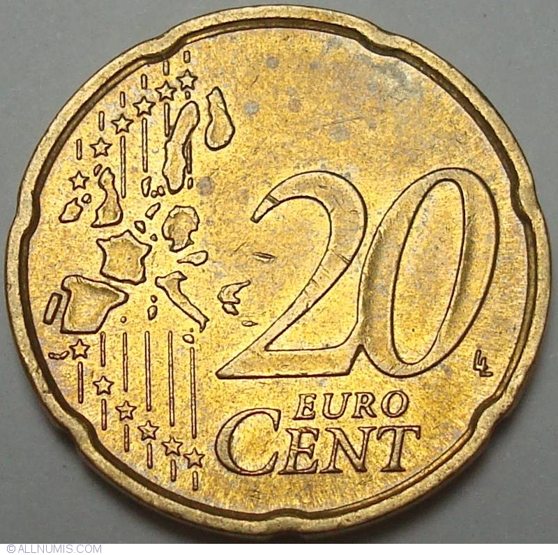 20 Euro Cent 2003 G Euro 2002 present Germany Coin 29208