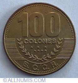 100 Colones 2014