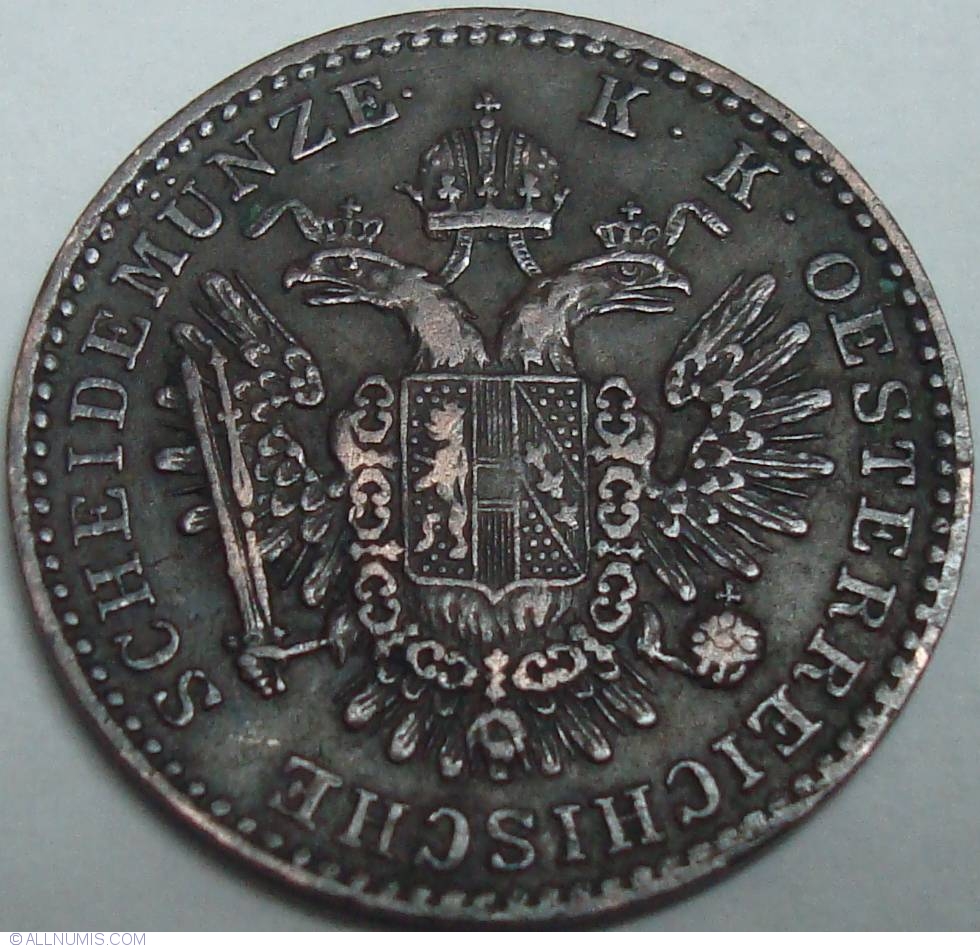 1/2 Kreuzer 1851 A, Franz Joseph I (1848-1916) - Austria - Coin 