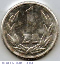 Image #2 of 1 Zloty 1990