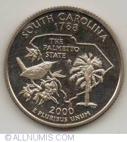 State Quarter 2000 S - South Carolina 