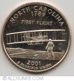 Image #2 of State Quarter 2001 S - North Carolina