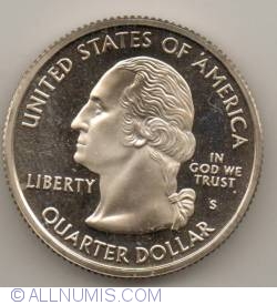 State Quarter 2006 S - North Dakota - Silver
