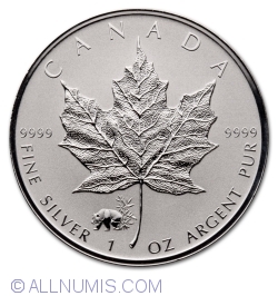 Image #2 of 5 Dollars 2016 Maple Leaf - Panda