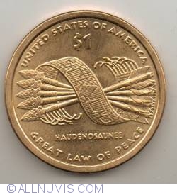 Image #2 of Sacagawea Dollar 2010 D - Hiawatha belt