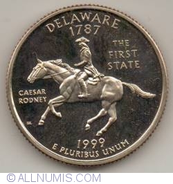 State Quarter 1999 S - Delaware