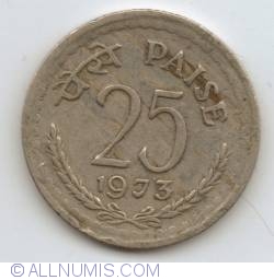 Image #2 of 25 Paise 1973 (C)