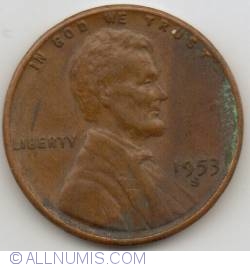 Lincoln Cent 1953 S