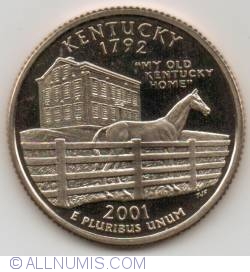 Image #2 of State Quarter 2001 S - Kentucky 