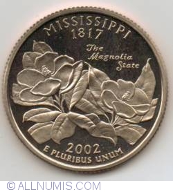 State Quarter 2002 S - Mississippi 