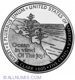 Image #2 of Jefferson Nickel 2005 S Pacific