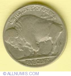 Image #2 of Buffalo Nickel 1936