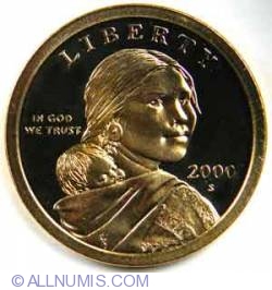 Image #1 of Sacagawea Dollar 2000 S