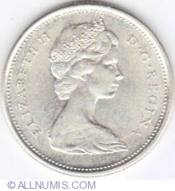 25 Cents 1967 - Confederation Centennial