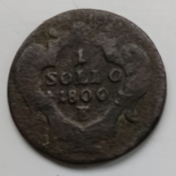 1 Soldo 1800 F