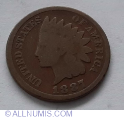 Indian Head Cent 1887