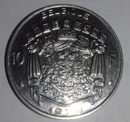 10 Franci 1979 (Belgique)