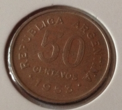 Image #1 of 50 Centavos 1953