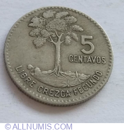 Image #1 of 5 Centavos 1966