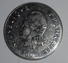 Image #2 of 20 Francs 2004