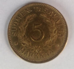 Image #1 of 5 Markkaa 1948