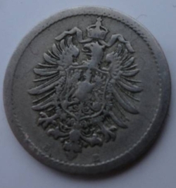 5 Pfennig 1876 E