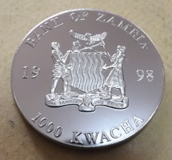 Image #1 of 1000 Kwacha 1998 - Unitatea Europeana - 100 Euro avers