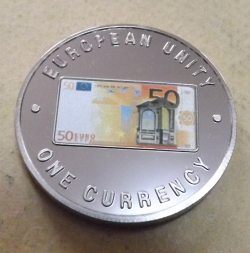 Image #2 of 1000 Kwacha 1998 - Unitatea Europeana - 50 Euro avers
