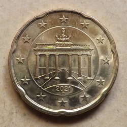 Image #1 of 20 Euro Cent 2021 D