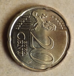 Image #2 of 20 Euro Cent 2021 D